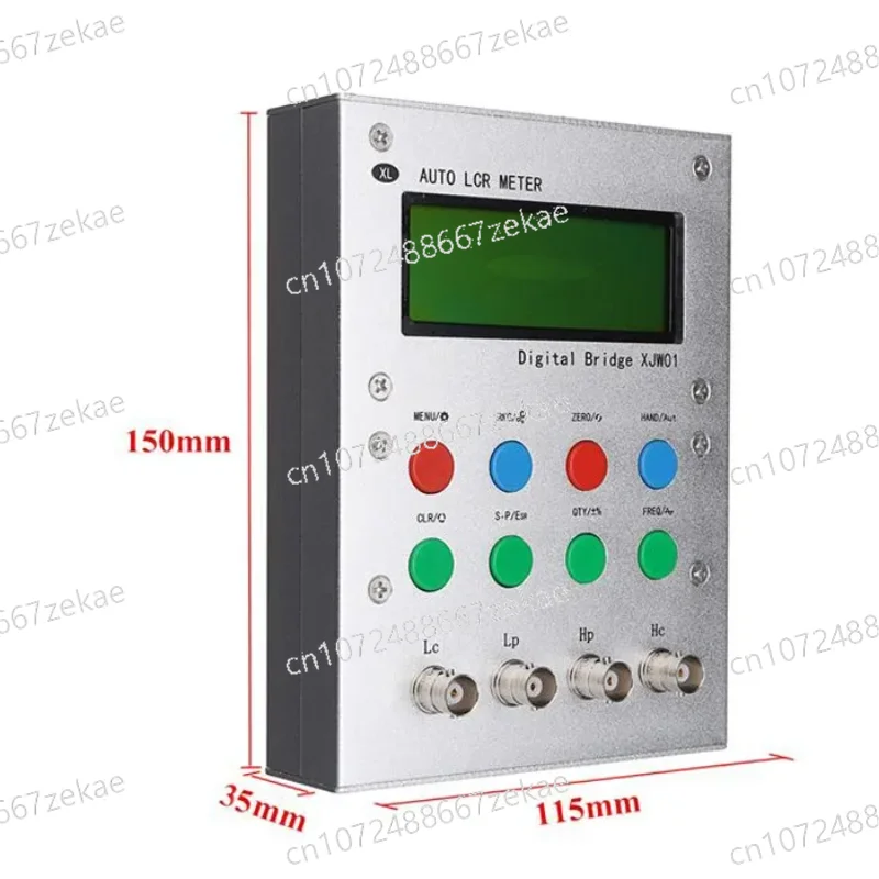 LCR digital bridge tester 0.3 accuracy tester resistance, inductance, capacitance, ESR Meter, finished Metal case