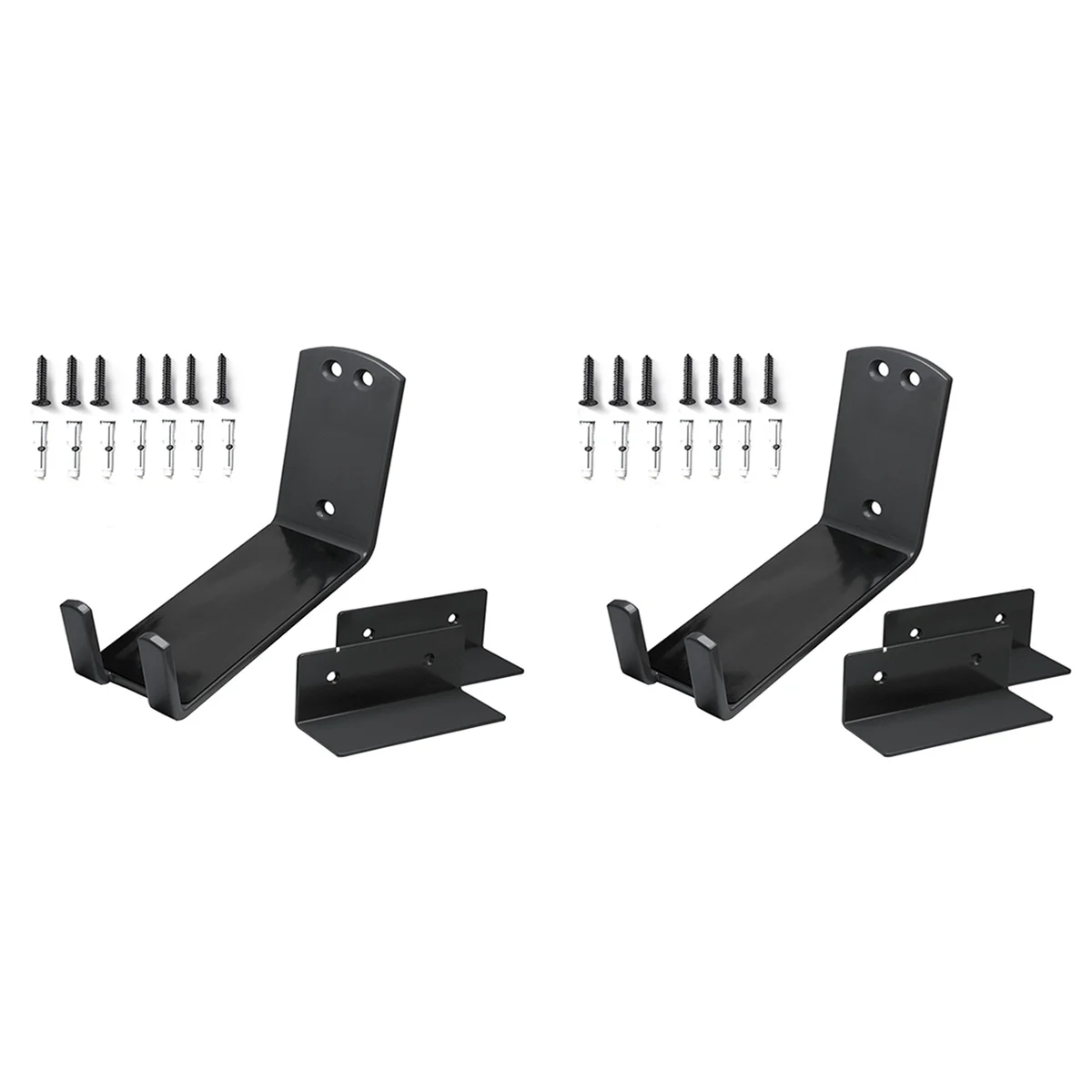 4X Wall-Mounted Bicycle Pedal Mounting Bracket Heavy-Duty Bicycle Fixed Hook Pedal Bicycle Storage Bracket-AT20 - view 5