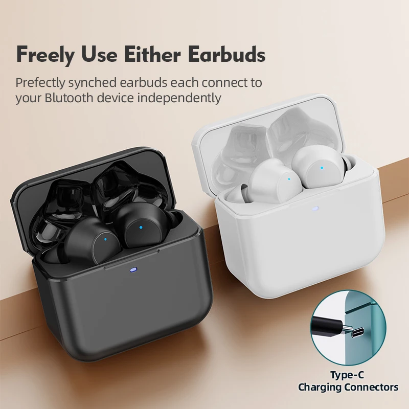 Drahtloses Bluetooth-Headset, High-Fidelity-Musik mit Mikrofon, wasserdichtes Sport-Headset, Universal version