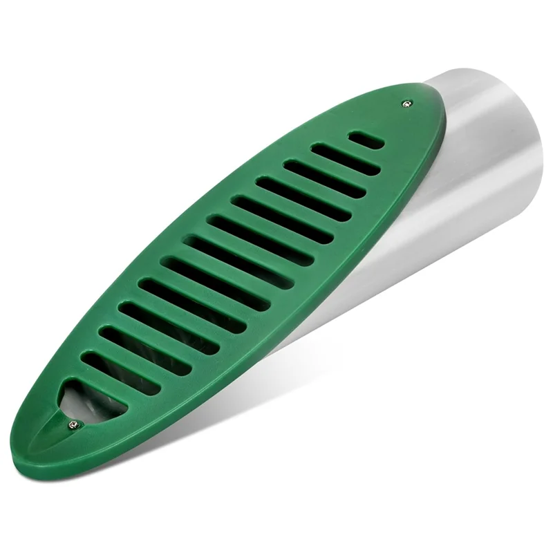 WHYY-4Inch Angled Drainage Grate Yard Drain, Yard Drain Emitter Drainage Pipe For Sump Pump Discharge & Downspout Extensions