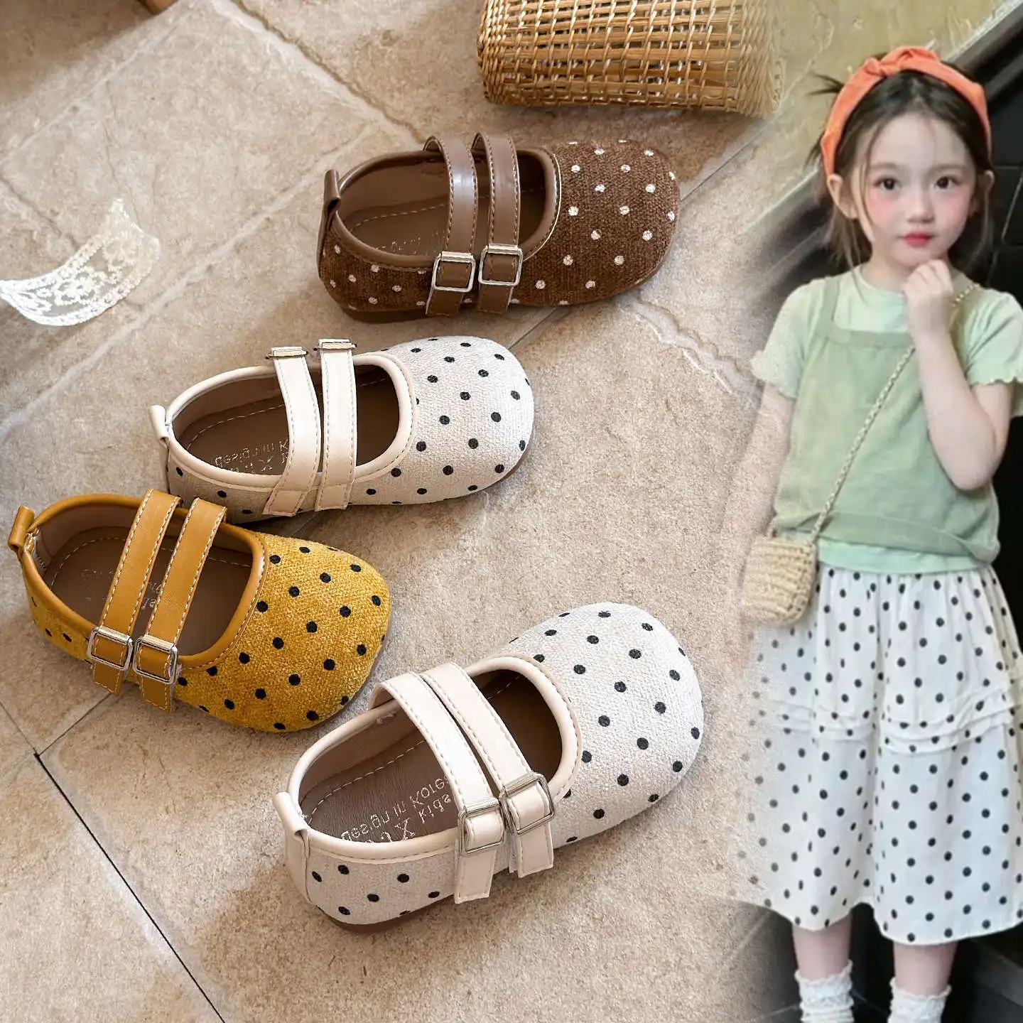 Girls Bow Princess Shoes Silver Baby Girl Loafer Shoes Soft Sole Baby Toddler Children PU Leather Shoes Children