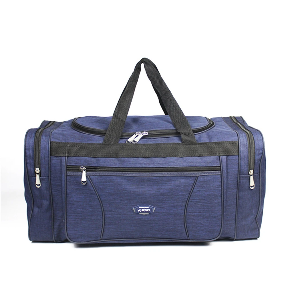 Sacs de voyage Oxford imperméables pour hommes, bagages à main, grand sac de voyage d'affaires, grande capacité, sac de sport de week-end, nouveau