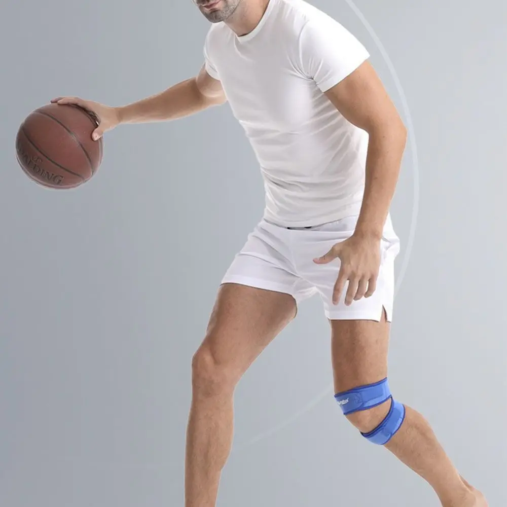 

Adjustable Sports Knee Braces Kneepad Safety Patella Protect Patella Knee Support Stabilizer Band Shock-absorbing Knee Wrap Band