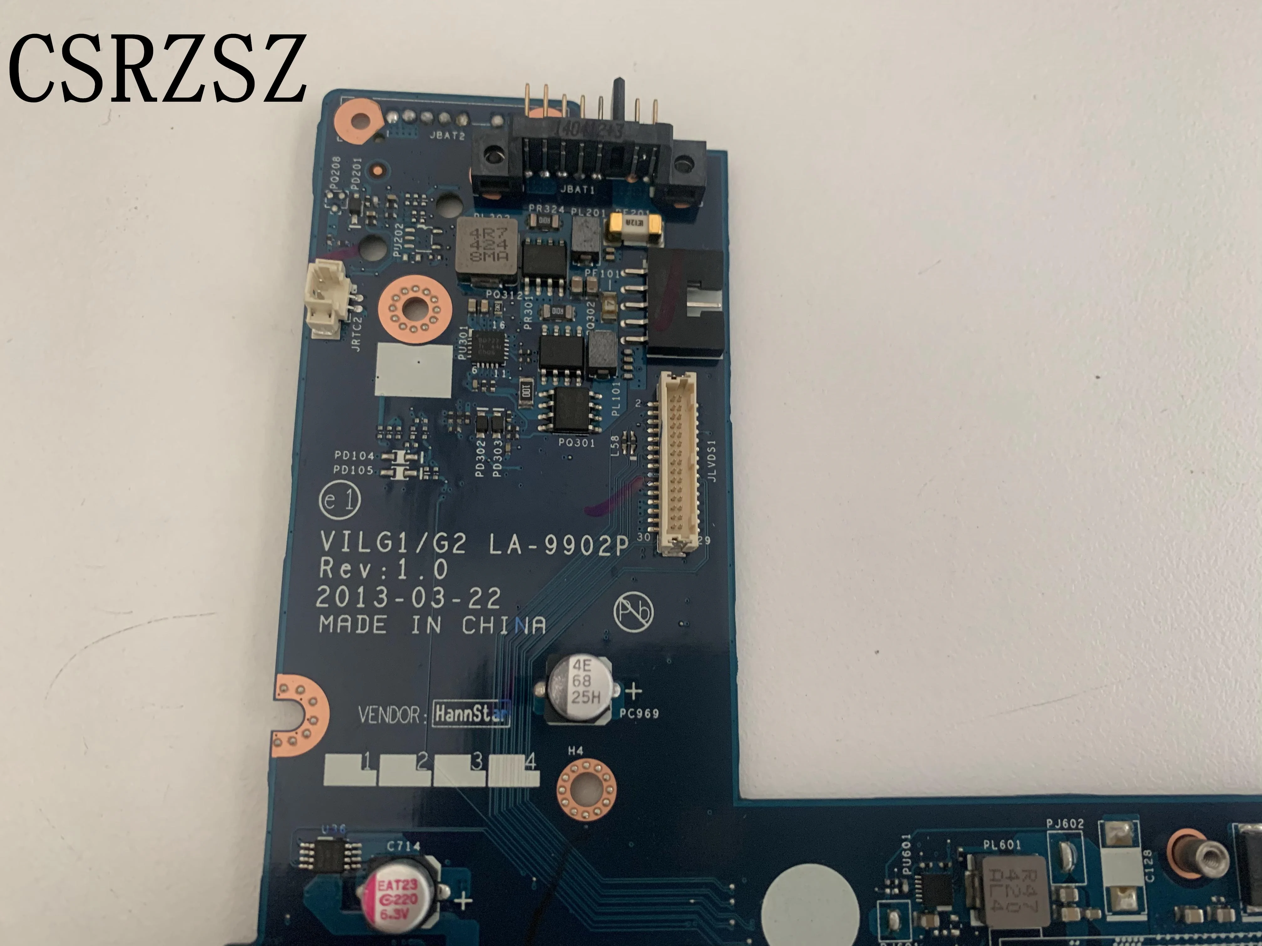 Imagem -02 - Csrzsz para Lenovo G400s Portátil Placa-mãe Vilg1 g2 La-9902p 100 Totalmente Teste