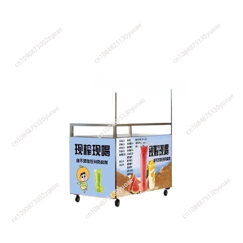 

Folding Food Cart for Night Market Stall Snacks Noodles Dumplings Buns Foldable Delivery Carts
