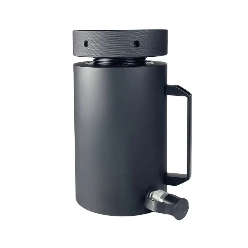 Factory Direct Sale Lightweight BACL-506 50T 150mm Stroke Aluminum Locknut Hydraulic Cylinder for Bridge Support Reliable Safety