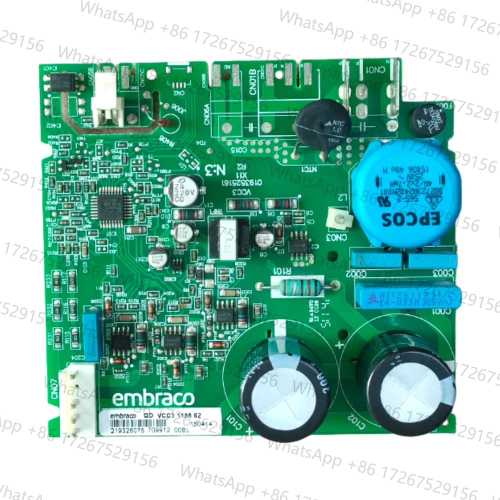 Placa de control para compresor de refrigeración de frecuencia variable VCC3 1156, accesorios VCC3 1156 62F35 EG 115-127V