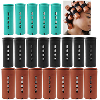 20Pcs Extra Large Perm Rods Rods for Natural Hair Cold Wave for Long Hair Rollers Curling Curling Styling for Women Home Hairdre