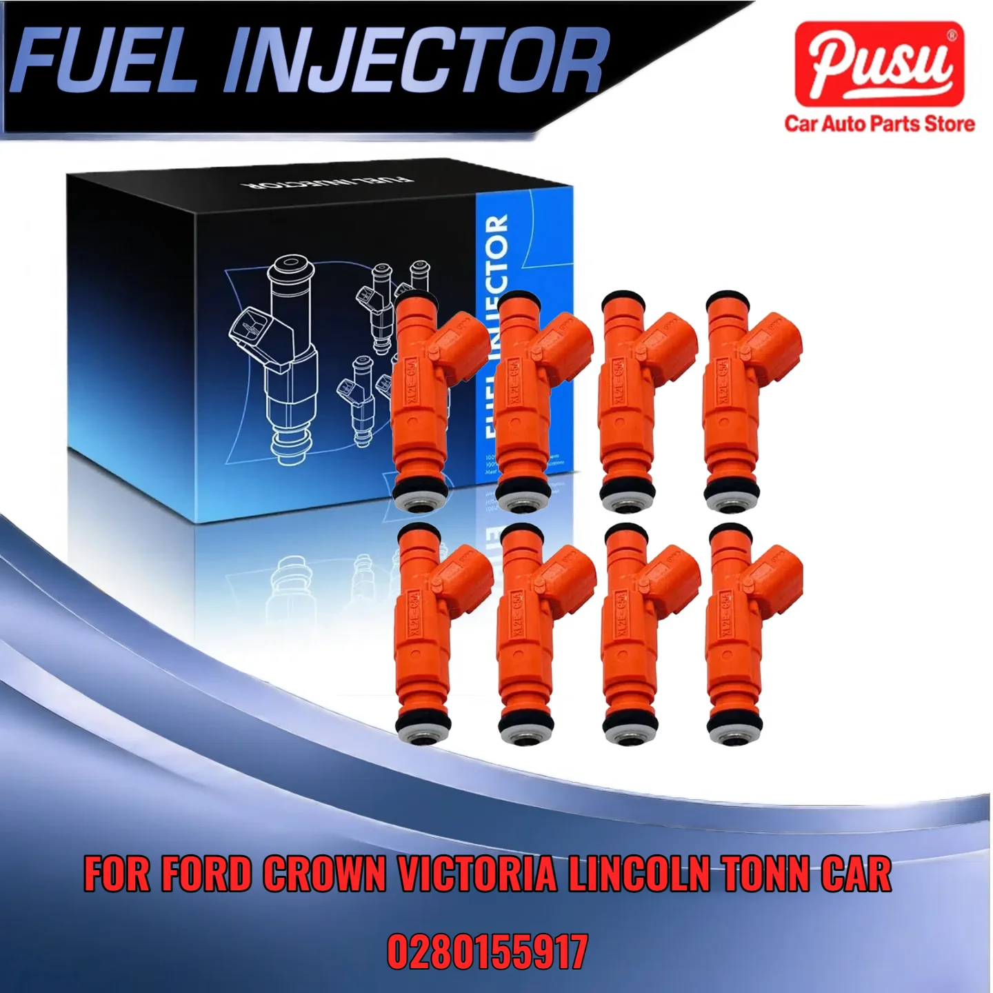 

8PCS Fuel Injector Set For Lincoln Town Car For Mercury Grand Marquis 2003 2004 46L 0280155917