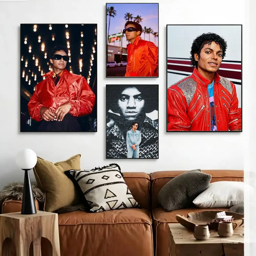 COOL Actor J-Jaafar J-Jackson   Poster HD Self Adhesive Waterproof Wall Art Ideal for Home Office Dorm Gift