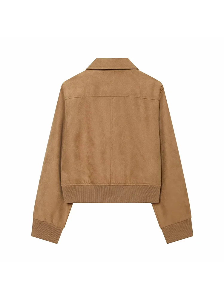 Women Fashion Vintage Jacket Women Single Breasted Light Pink Satin Slim Long Sleeve Jacket 2026 Autumn Date Night Lady Outwear