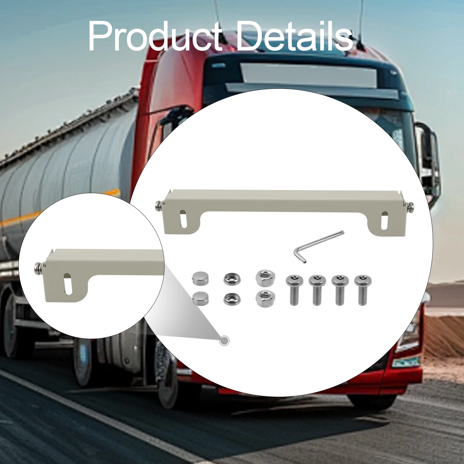 Staffa di montaggio su piastra per auto Set di viti anti-viti regolabili in altezza universale premium per veicoli camper