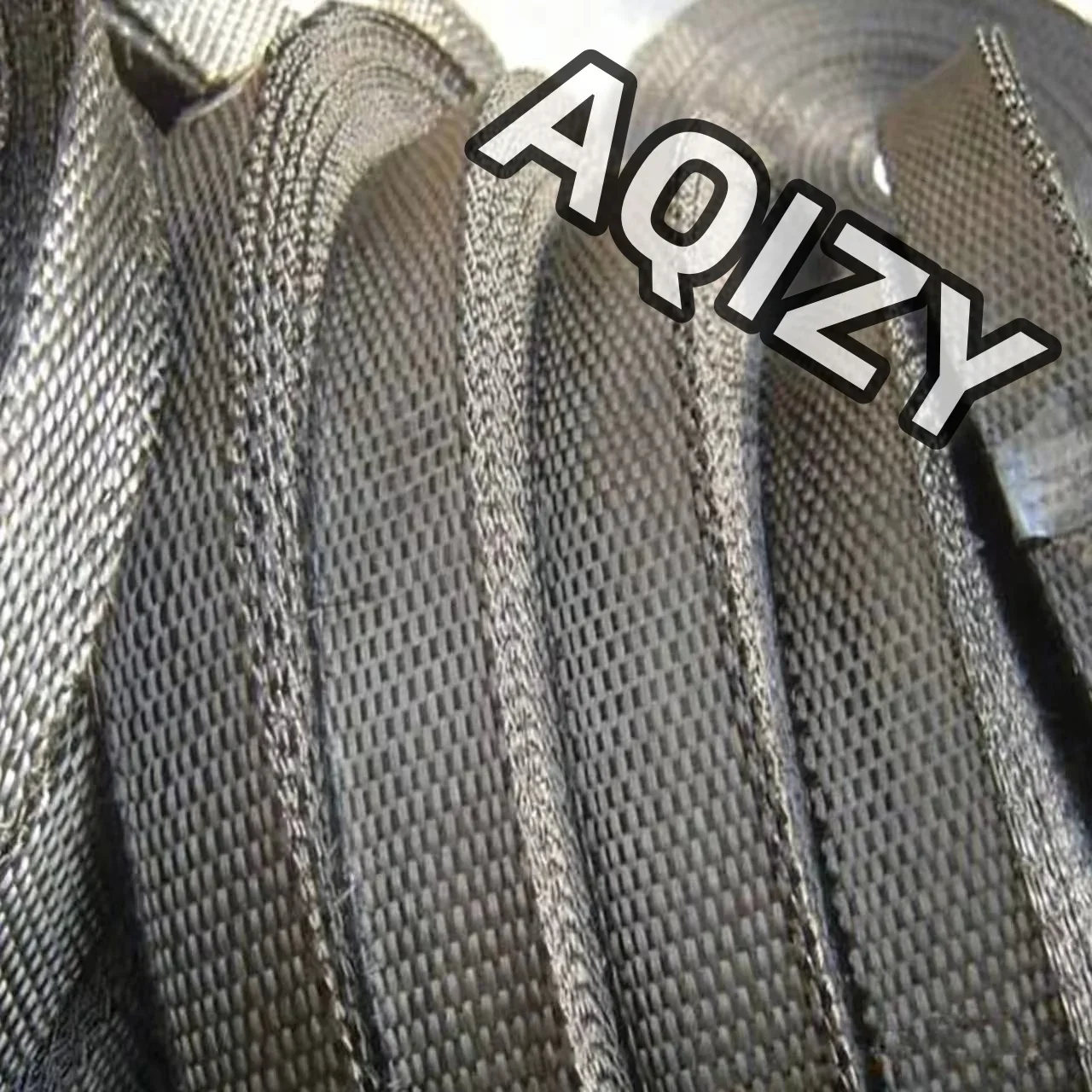 3K 240gsm Genuine Carbon Fiber Woven Tape Plain Weave Fabric 25mm 50mm 100mm Wide High Temperature Resistance and High Strength
