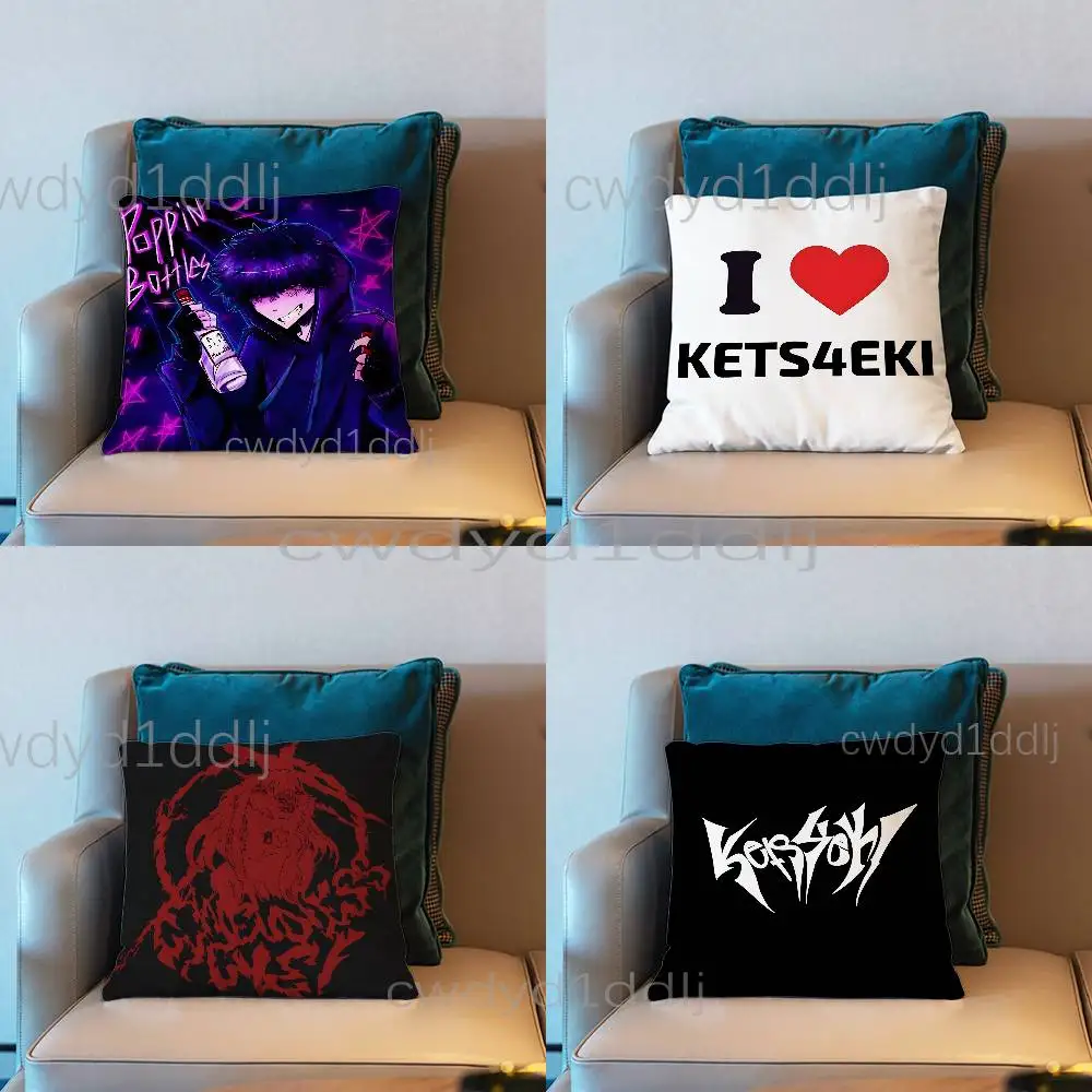 

K-Kets4eki Album Cushion Cover Pillow Cover Decor Pillowcase Printed Cushion Case For Couch