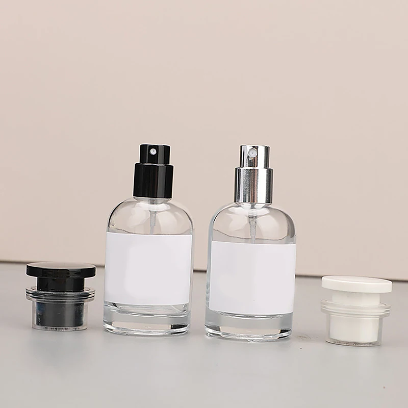 30Ml Glazen Lege Navulbare Parfumfles Cilindrische Sub-Fles Reizen Draagbare Parfum Verstuiver Containers Monsterfles