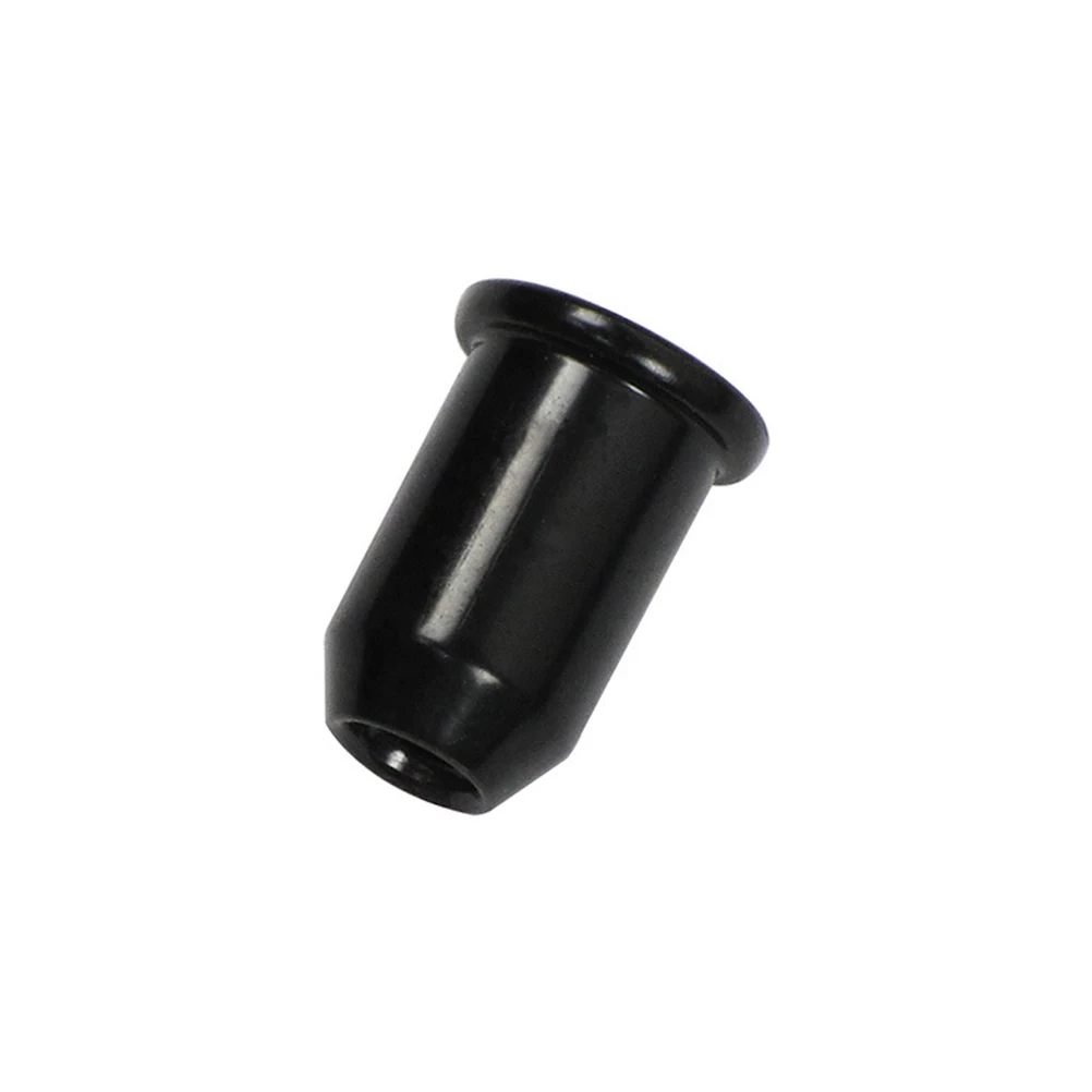 

30pcs Guitar String Cap Guitar Accessories Durable Replacement for Through Body Ferrules Bass String Repair Black
