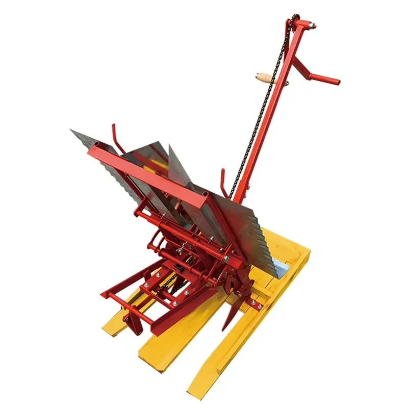 Cheap Price 2 Row Mini Manual Paddy Rice Planting Rice Transplanter Machine Vietnam