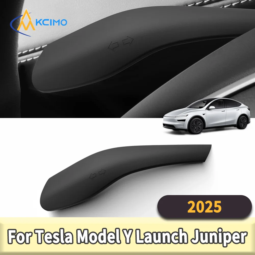 

Silicone Steering Wheel Paddle Shifters for Tesla Model Y Launch Juniper 2025 Car Interior Modification Styling Accessories