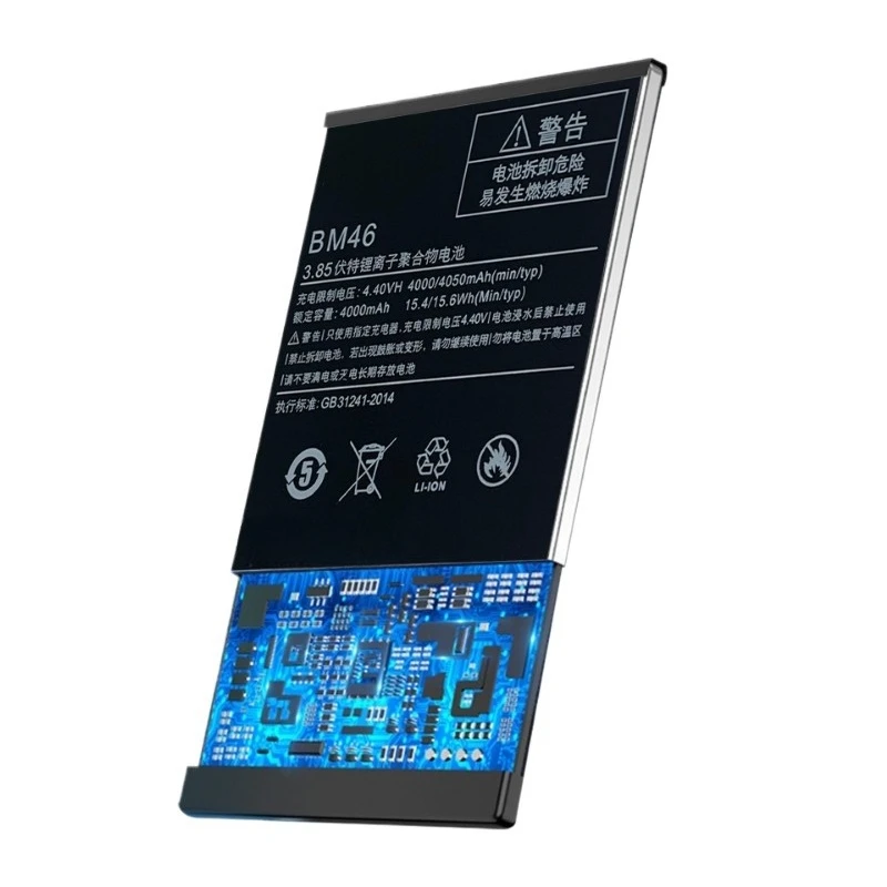 新品高品質 BM46 3.85V 4050mAh 交換用携帯電話バッテリー Xiaomi Redmi Note 3 Note 3Pro 3 Pro用