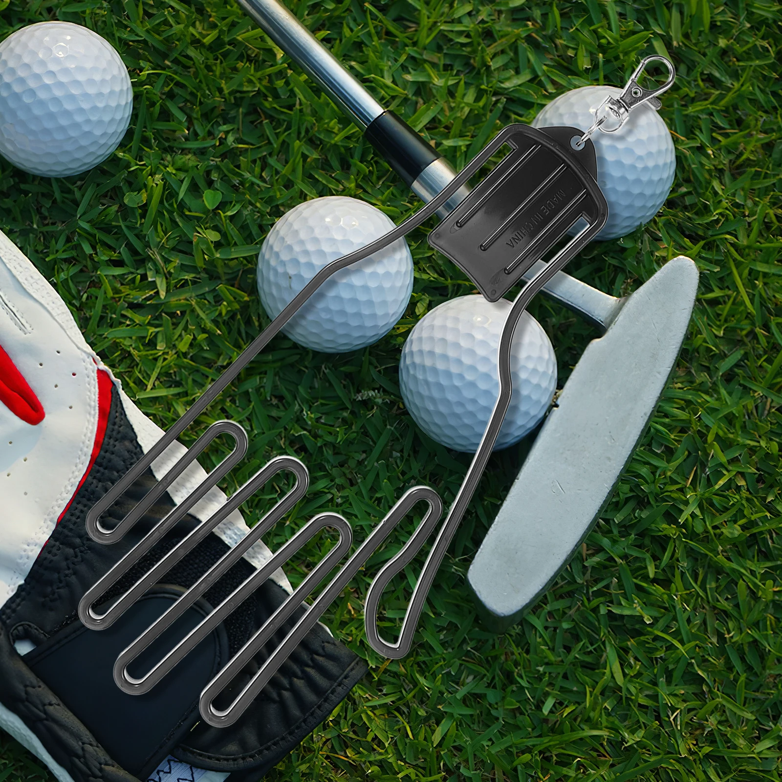 

2pcs Golf Glove Holder Drying Rack Plastic Sports Equipment Travel Size Storage Solution Gloves Dry Evenly Shape Retainer Golf