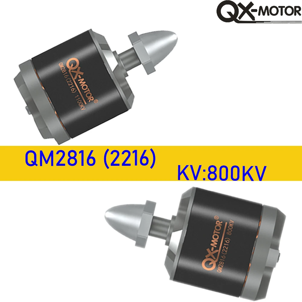 Motor sin escobillas QM2816(2216), 800KV, 1100KV, cw, ccw, para S500, F550, X500, KIT Compatible con hélice 1045 para avión teledirigido