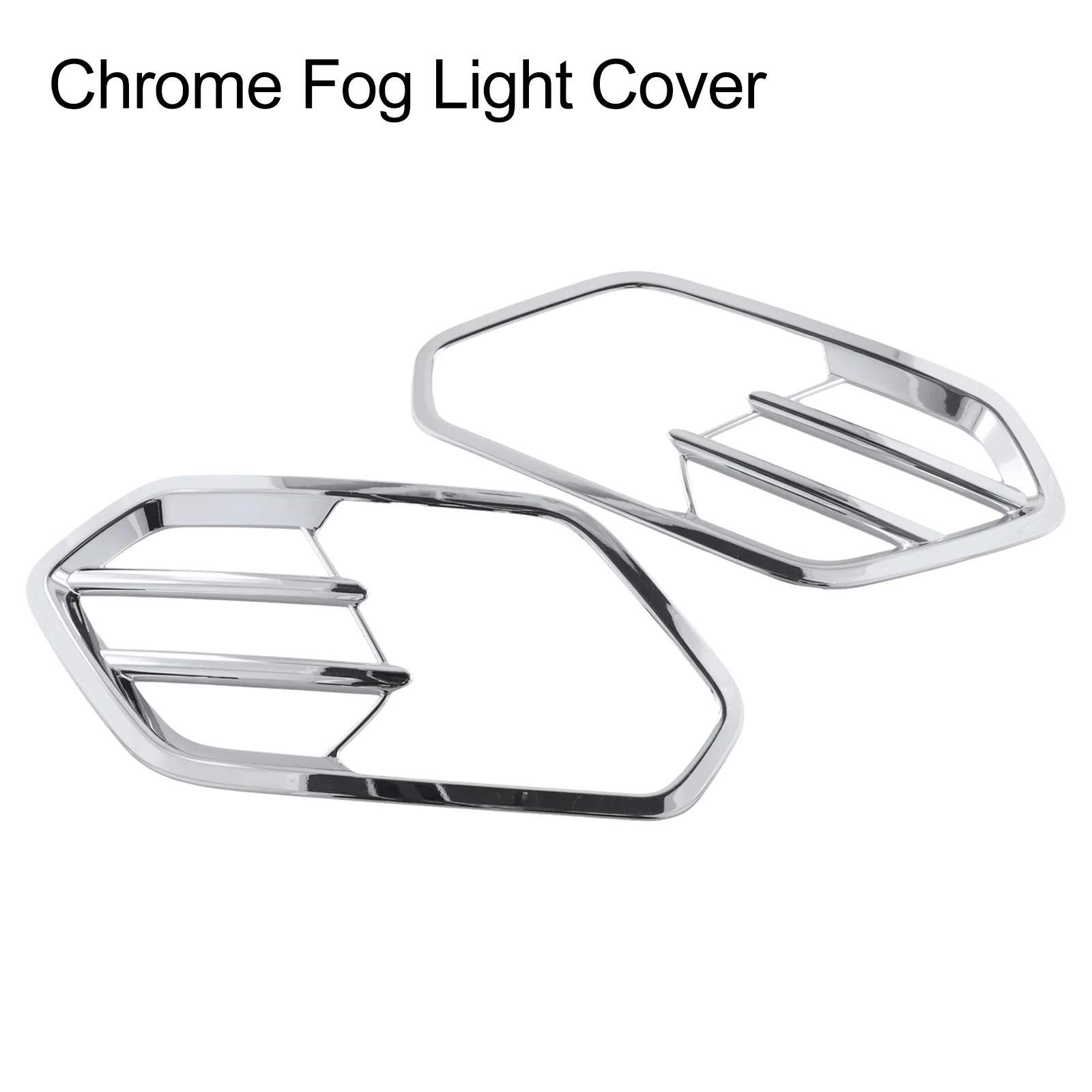 Improve Visibility in Foggy Weather with Chrome Front Fog Light Lamp Cover Trim for Ford Escape/For Kuga Stylish and Reliable