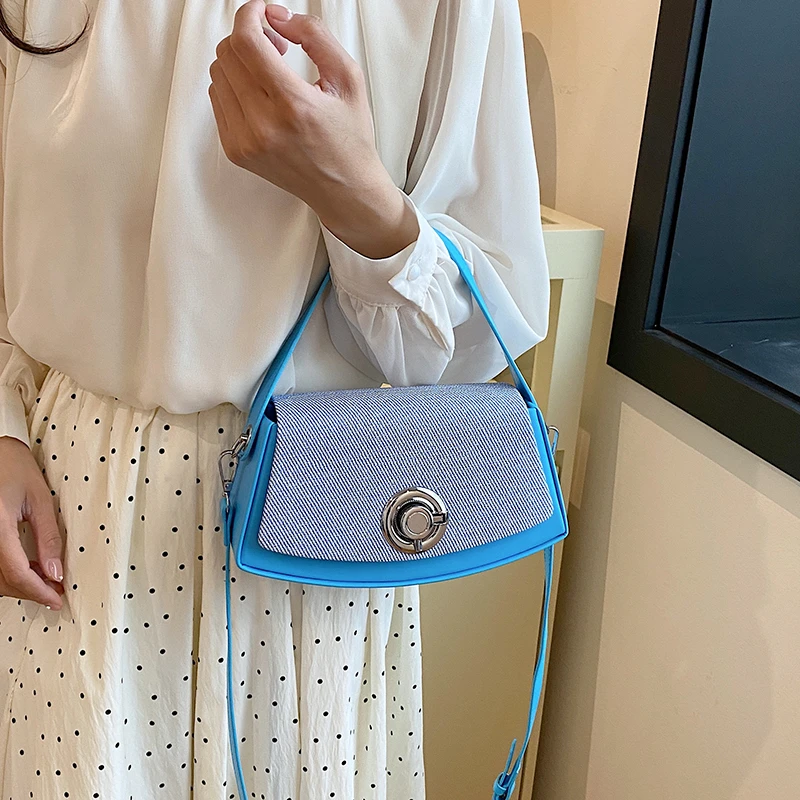 

Элегантная женская сумка через плечо — кошелек из мягкой искусственной кожи с магнитной застежкой и компактным шикарным дизайном