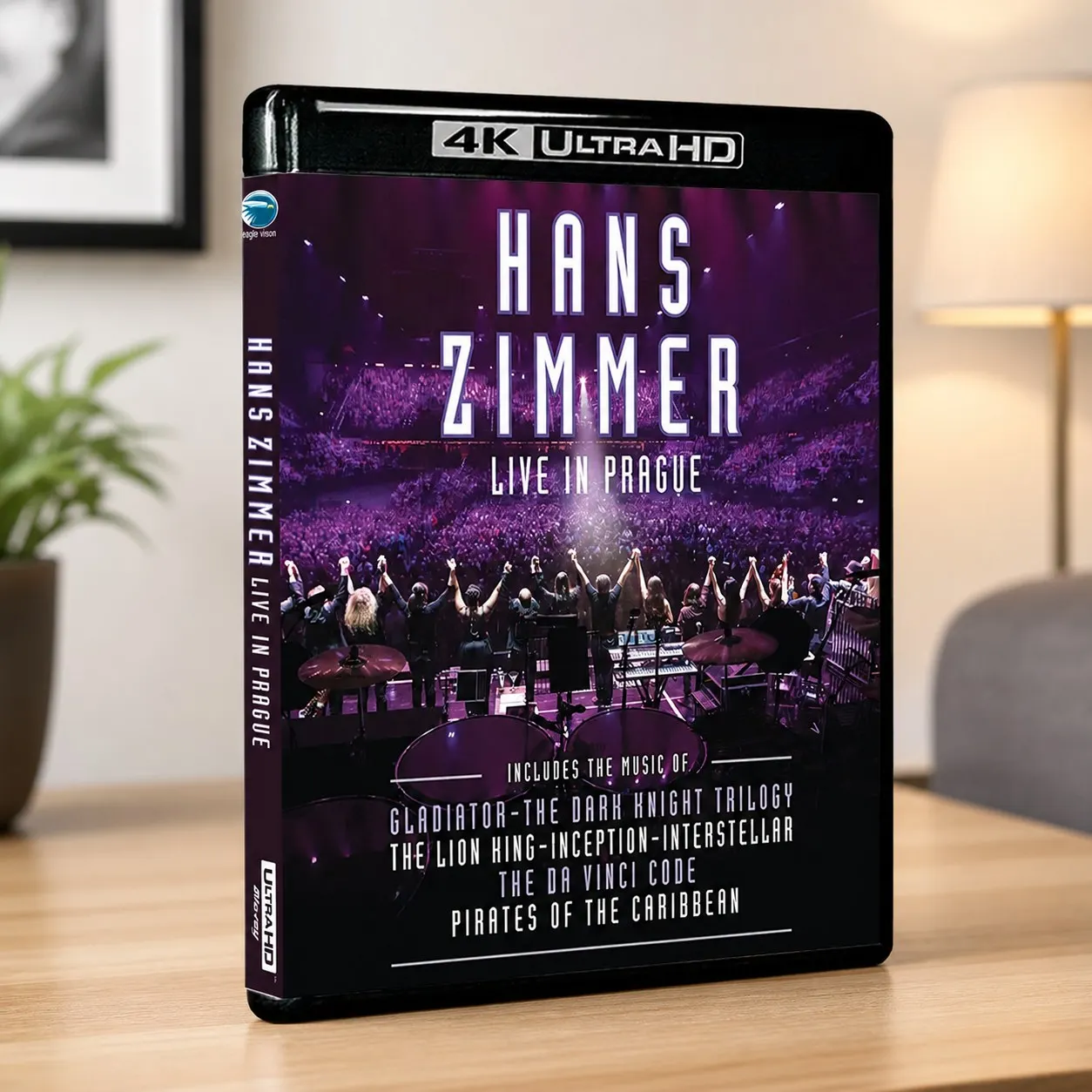 HOT 4K UHD Hans Zimmer: Live in Prague (2017) PS5 compatible with XSX Dolby Vision Atmos
