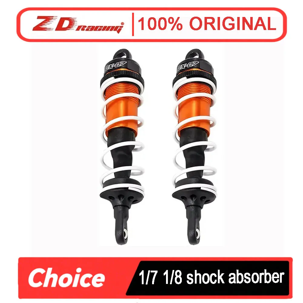 

ZD Racing 4PCS 110mm Shock Absorbers - 8501 Damper Suspension, Fits 1/8 1/7 ZD Racing EX07, JLB, HSP, HPI & More