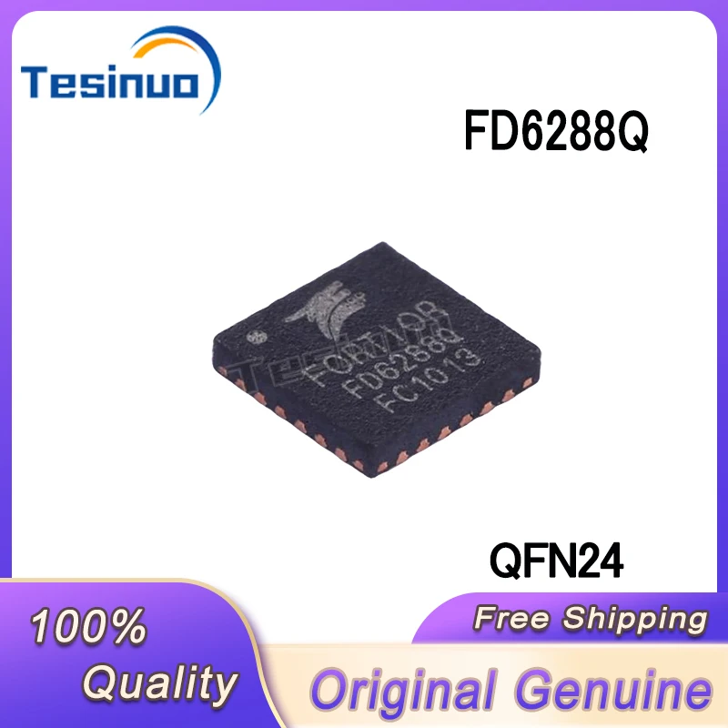 5/PCS New Original FD6288Q FD6288 QFN24 Model aircraft electrical modulation 250V three-phase grid driver chip In Stock