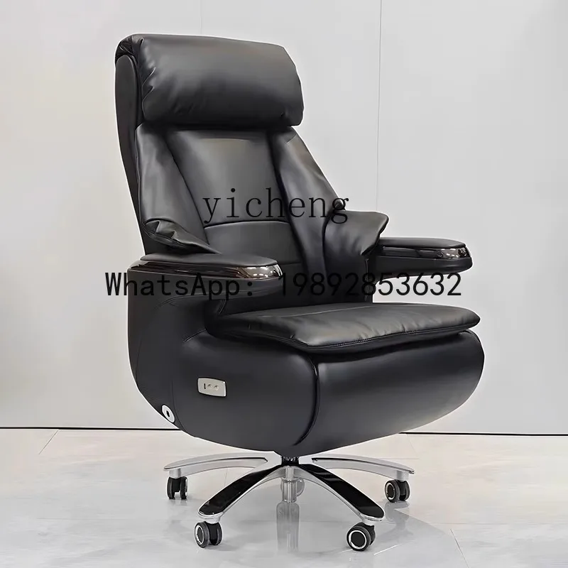 YFY  Business Electric Reclining Massage Nap Office Chair Executive Chair Comfortable Long Sitting Chair