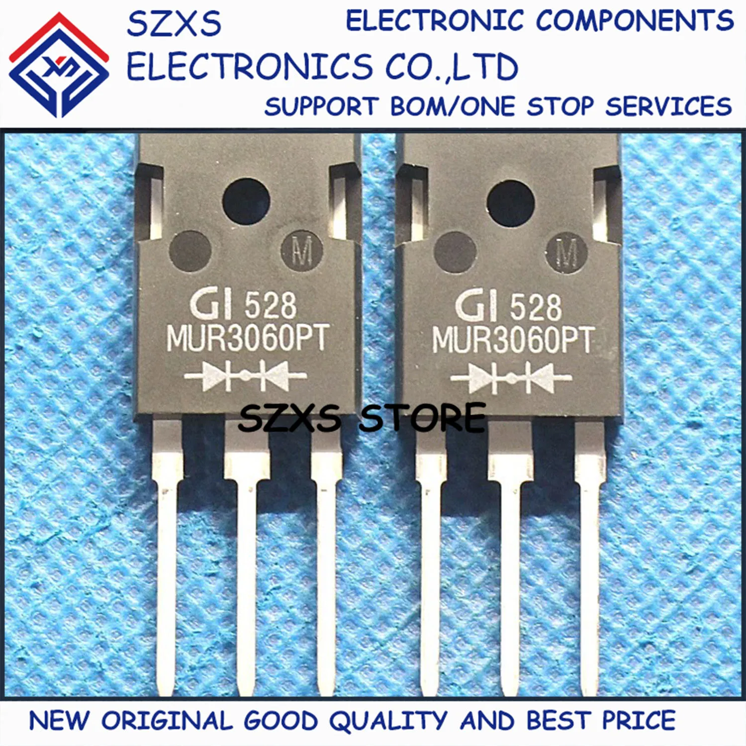 

New Original 10Pcs MUR3060PA MUR3060PT TO-247 Fast Recovery Diode In Stock Electronic Components Good Quality
