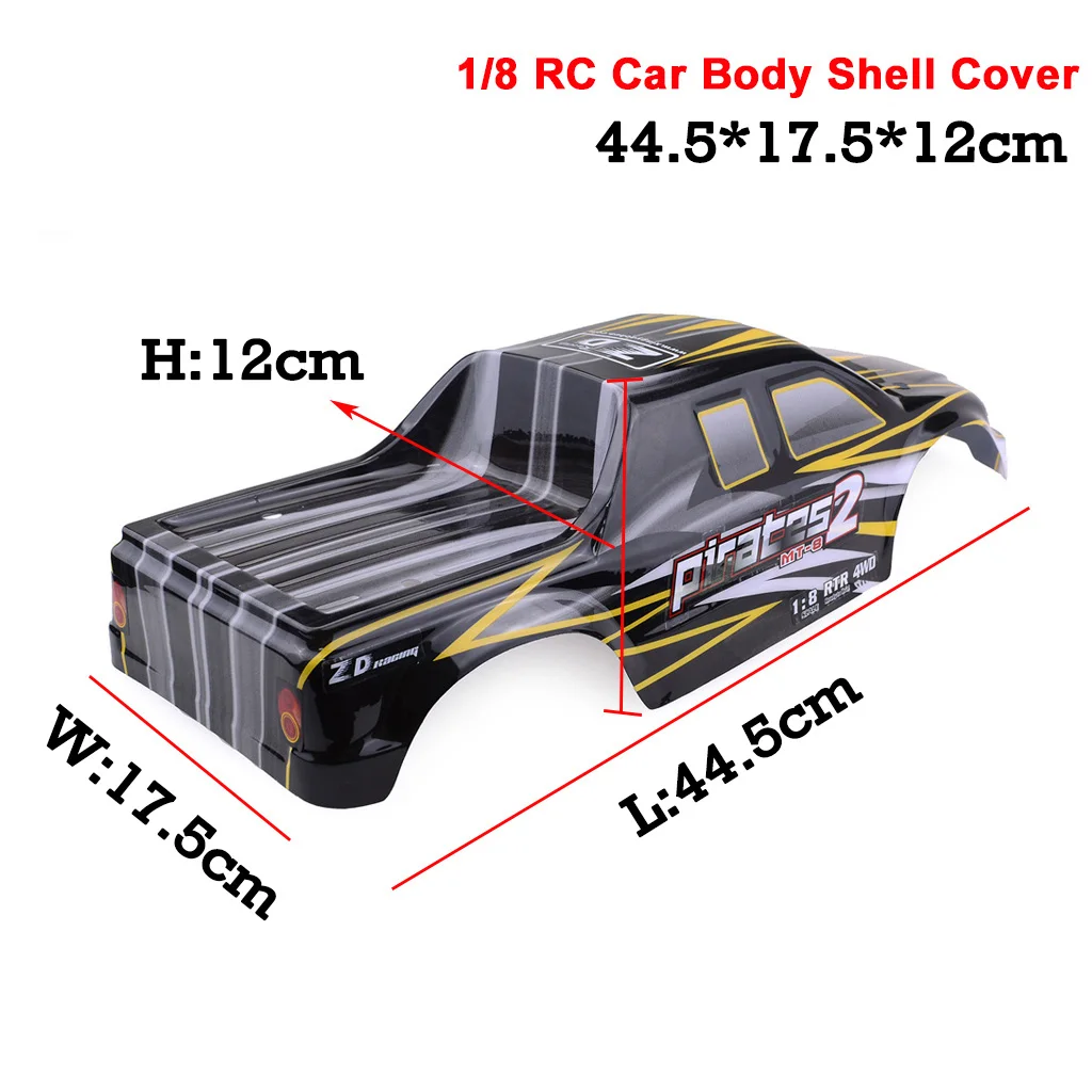 ZD Racing 1/8 RC Truck Car Body Shell Cover PVC Car Shell Part For 1:8 ZD Racing 9116 08427 RC Car Parts 8469 — zdjęcie 7