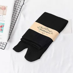 Unisex Flip Flop Sandal Sock Polyester Toe Separation Socks Washable Two Finger Socks Sweaty Hallux Valgus Appliance Accessories