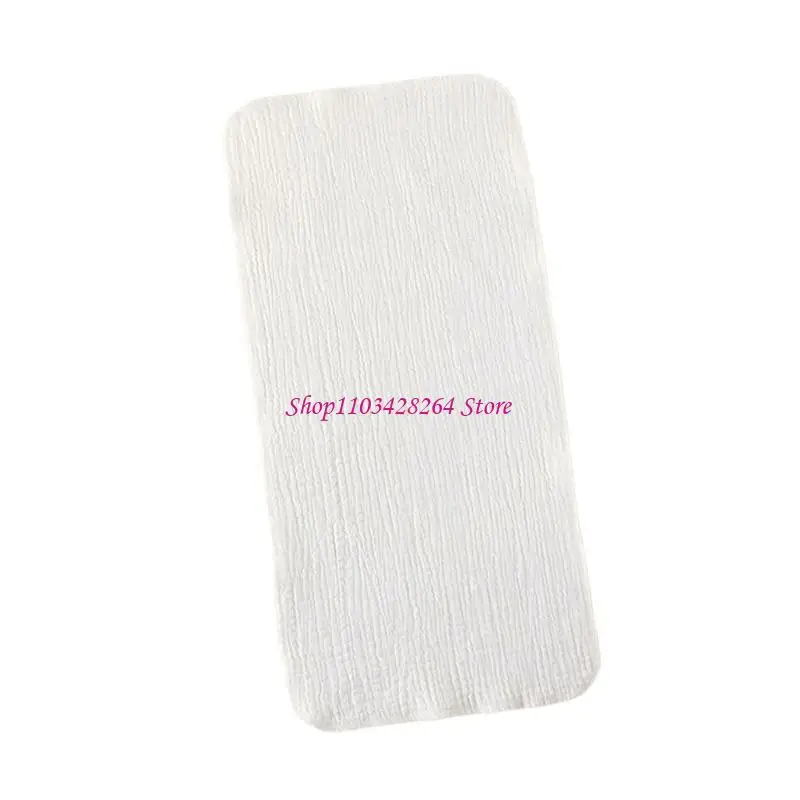 

25x25/25x50cm Baby Square Towel Infants Saliva Towel Solid Toddler Drooling Bib