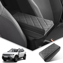 LFOTPP Car Armrest Box Cover Pad for Dacia Duster 3 2024 2025 Central Control Armrest Pad Auto Dacia Duster 3 Accessories