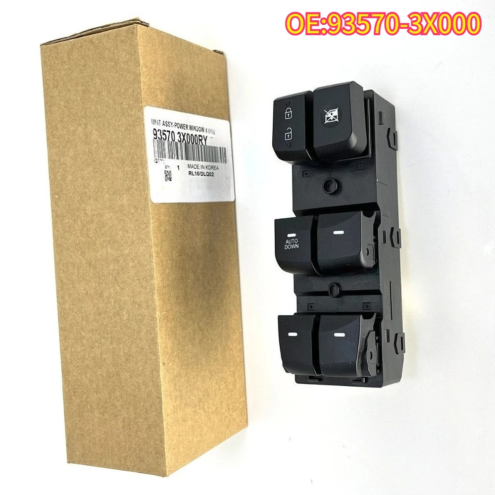 

High quality New For 93570-3X000 Electric Master Window Switch for Hyundai Elantra Lang 2012 2013 2014 2015 2016
