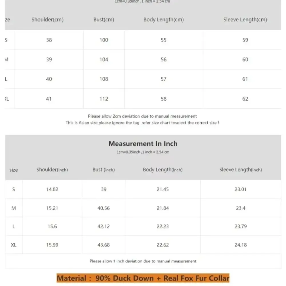 Women New Loose Real Fox Fur Collar Hooded Natural Oversize Puffer Jacket Thick Warm Streetwear Outerwear Duck Down Coat Winter