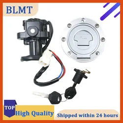 Motorcycle Fuel Gas Tank Cap Cover Lock + 2pcs Keys For Yamaha MT03 FZ09 MT09 FZ6 XJ6 FZ6R YZF-R6 YZF-R1 FJR1300 2004-2010