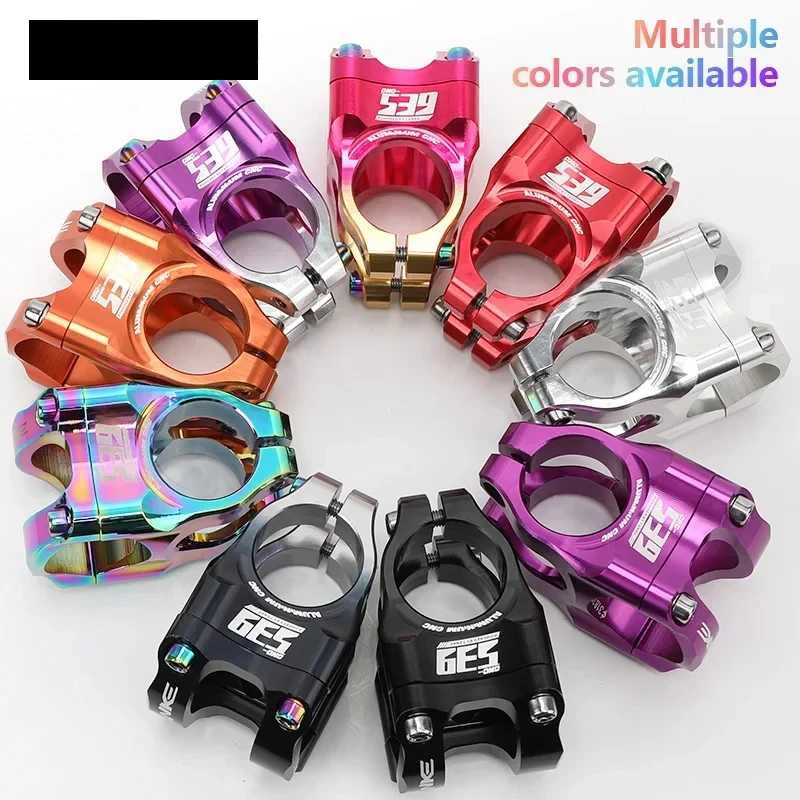 

TANKE MTB Power Stem Road Bike Short Handlebar Stem 35mm Adjustable Riser 31.8mm Cycling