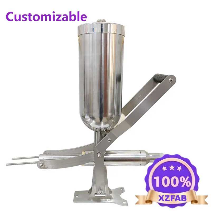Factory Direct 2026 Commercial Desktop Manual Cream Filler Cake Filling Machine All Stainless Steel Jam Core Filling Machine