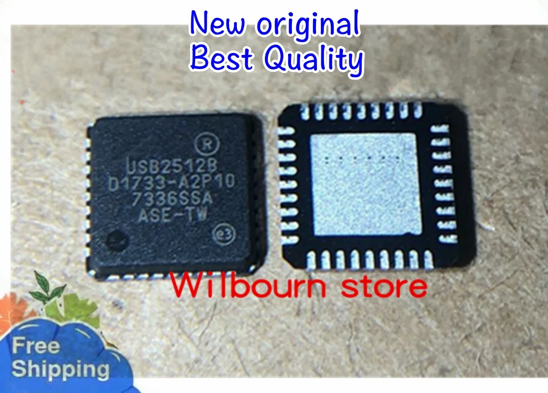 5pcs ~ 20 יח'\חבילה 100% usb2512b USB2512B-AEZG usb2512baezg USB2512B-AEZG-TR qfn36 בקר