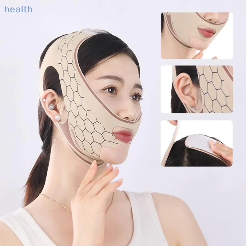 Chin Cheek Slimming Bandage V Shape V Line Lifting Mask Face Lifting Anti Wrinkle Strap Band Sleeping Mask Beauty Health Women