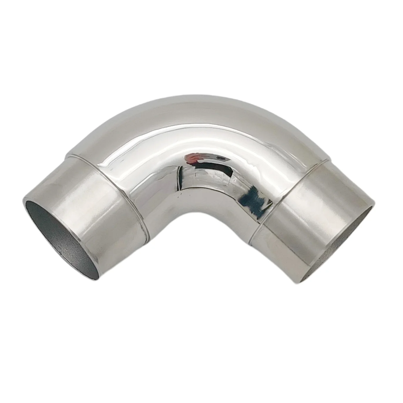 Conector de Pasamanos Metálico, Accesorios de Acero Inoxidable para Barandillas de Escaleras, Unión de Tubos, Codo para Barandilla