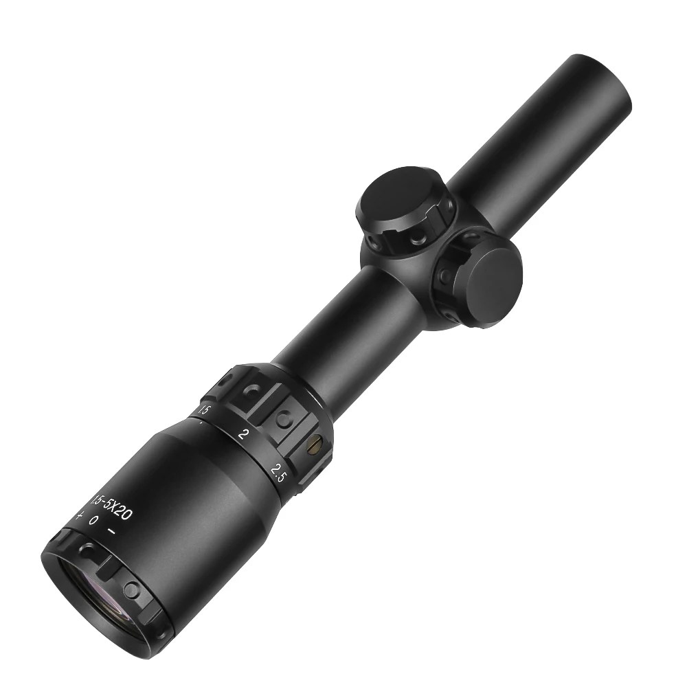 Imagem -03 - Spina Opentics-bt 1.55x20 Lpvo Riflescopes Compactos Retículo de Vidro Gravado Caça Tiro Fit ar Pcp Carbina 223.556 Etc