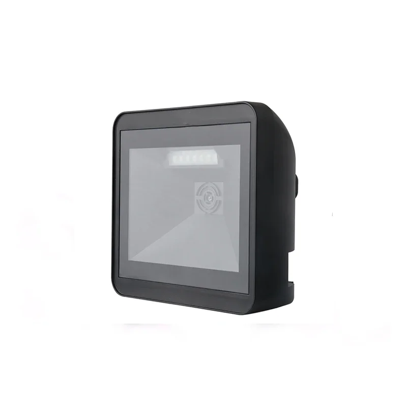 Novo leitor de código de barras omnidirecional 1d 2d de leitura rápida, leitor de código de papel e código de tela, scanner de código de barras