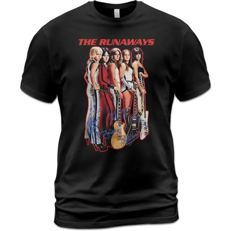 

Rock Music Live in Japan T Shirt The Runaways Joan Jett Classic