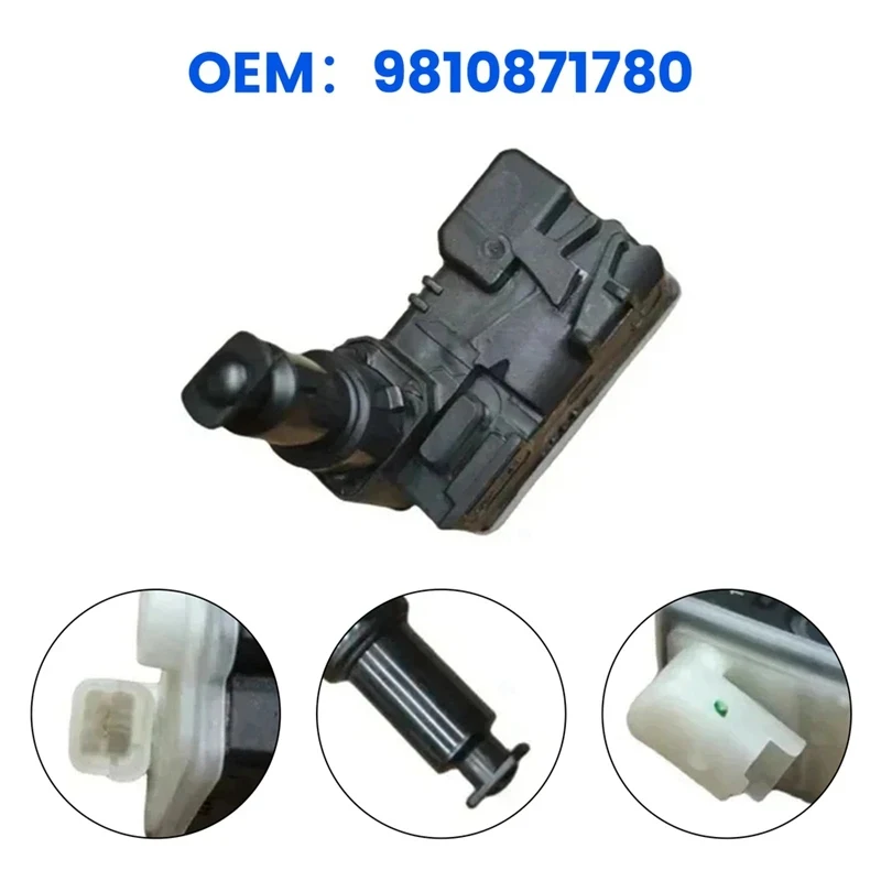 9810871780 Atuador de Bloqueio Tampa do Tanque de Combustível Motor de Acionamento/Driver da Tampa do Tanque de Combustível para Peugeot 3008 5008 508 Citroen C4 C5
