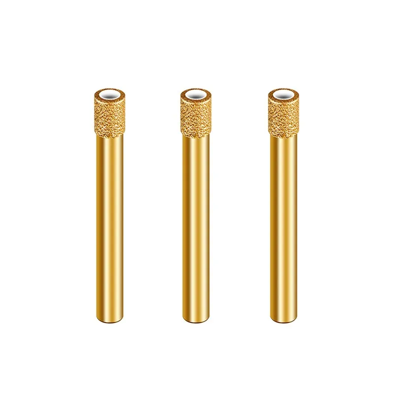 ROMTIC-abridor de agujeros de soldadura de mármol de vidrio de diamante, azulejo de cerámica completo, proceso de soldadura mejorado, herramientas de perforación especiales