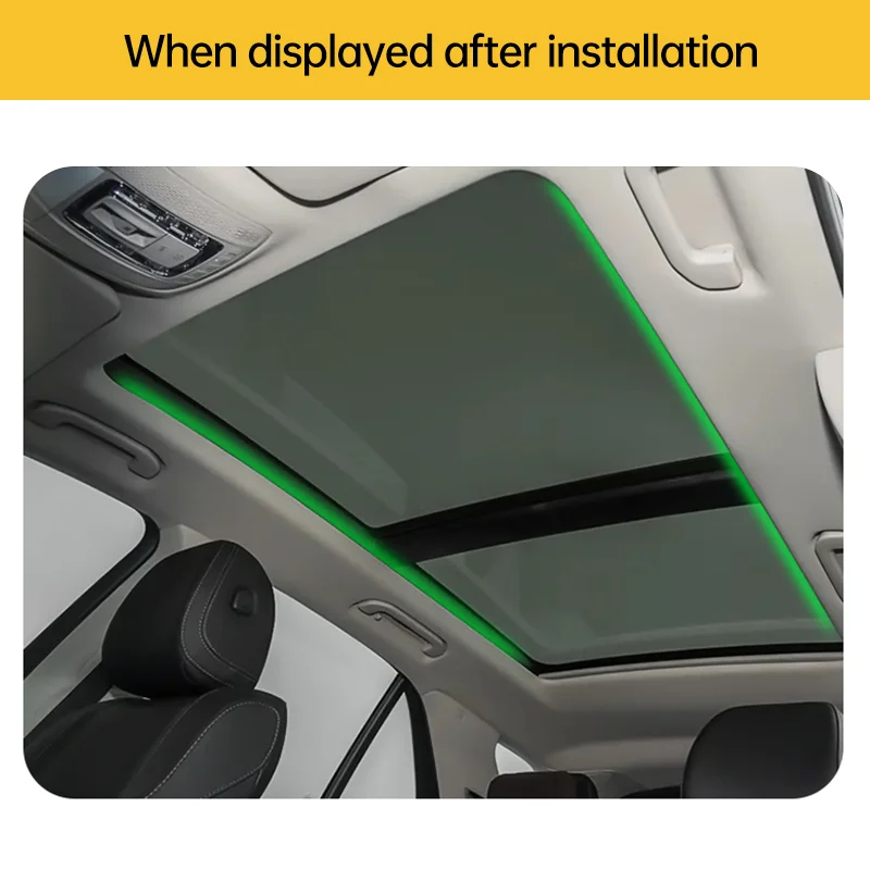 فتحة سقف الإضاءة المحيطة لمرسيدس بنز W167 GLS GLE350 GLE400 GLE450 سقف الديكور الملحقات الداخلية